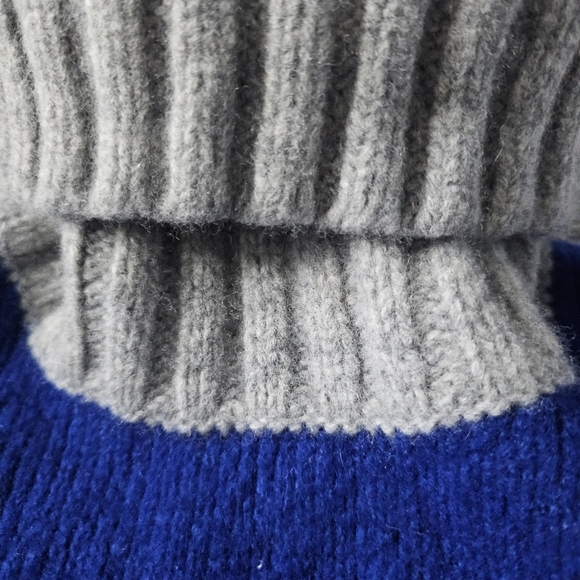 TOMORROWLAND Colour Block Turtleneck Sweater, Jumper, Small, Soft - Picture 8 of 9